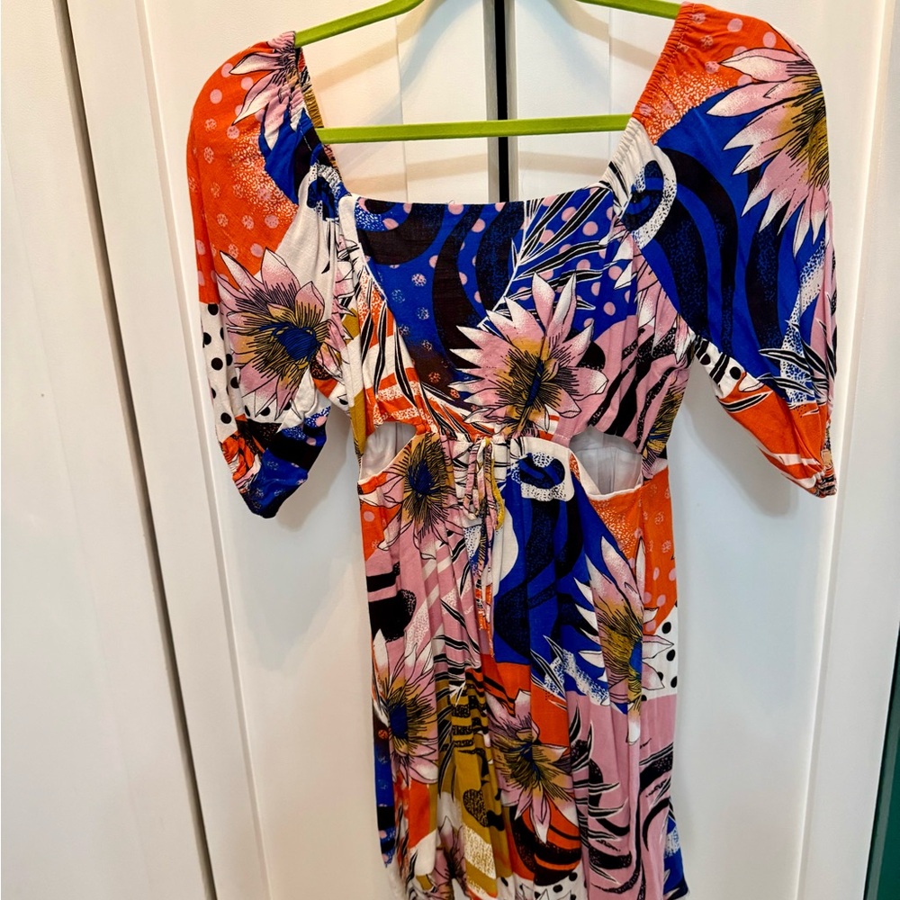 Walter Baker Multicolor Floral Dress